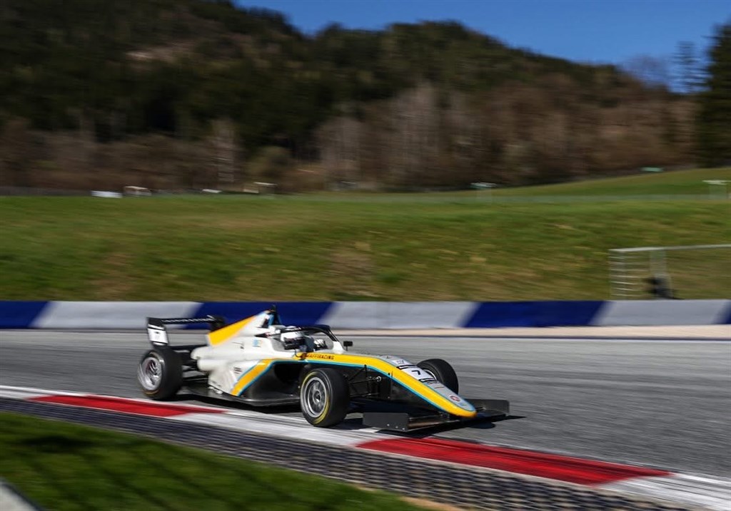 David Walther var flyvende i den første F4 CEZ runde.
(Foto: Walther Racing)